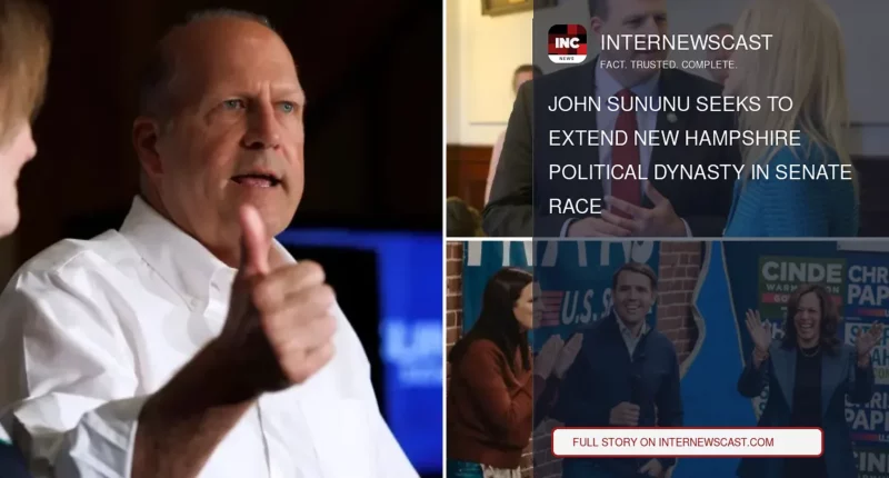 John Sununu Seeks to Extend New Hampshire Political Dynasty in Senate Race