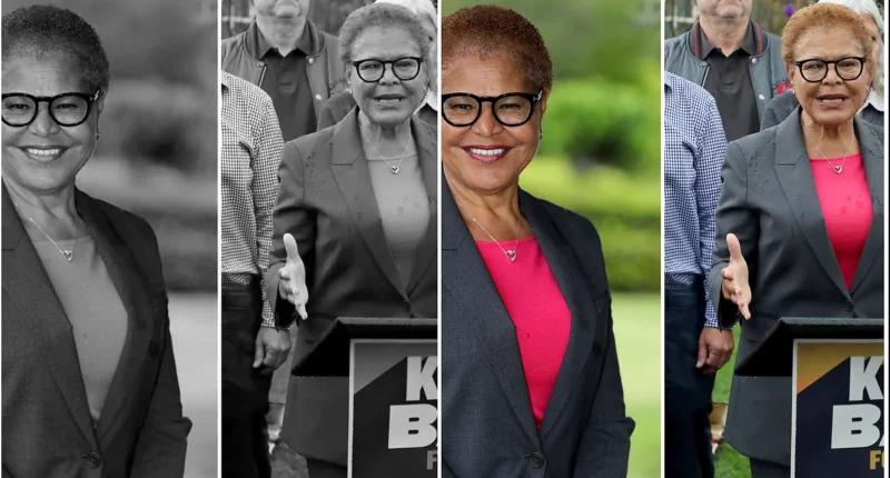 Karen Bass Makes Final Reelection Push on LAPD and Housing