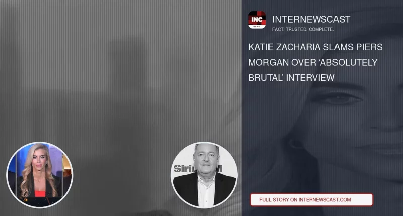 Katie Zacharia slams Piers Morgan over ‘absolutely brutal’ interview