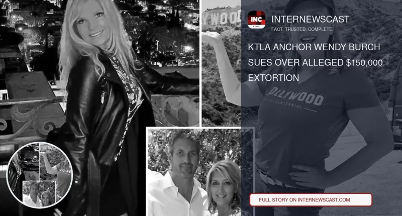 KTLA Anchor Wendy Burch Sues Over Alleged $150,000 Extortion