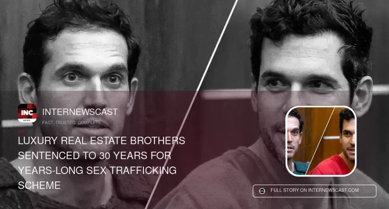 Luxury Real Estate Brothers Sentenced to 30 Years for Years-Long Sex Trafficking Scheme