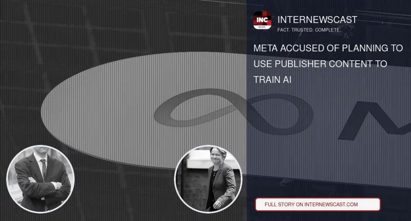 Meta Accused of Planning to Use Publisher Content to Train AI