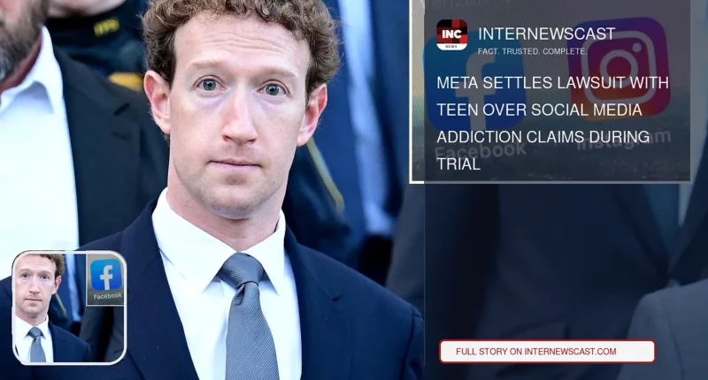 Meta Settles Lawsuit With Teen Over Social Media Addiction Claims During Trial