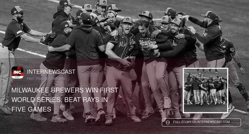 Milwaukee Brewers Win First World Series, Beat Rays in Five Games