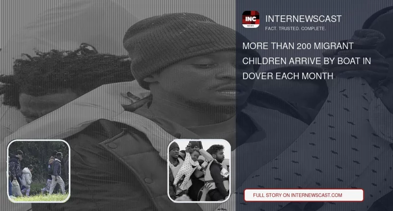 More Than 200 Migrant Children Arrive by Boat in Dover Each Month