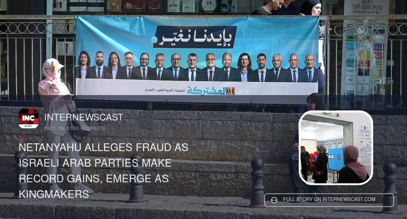 Netanyahu Alleges Fraud as Israeli Arab Parties Make Record Gains, Emerge as Kingmakers