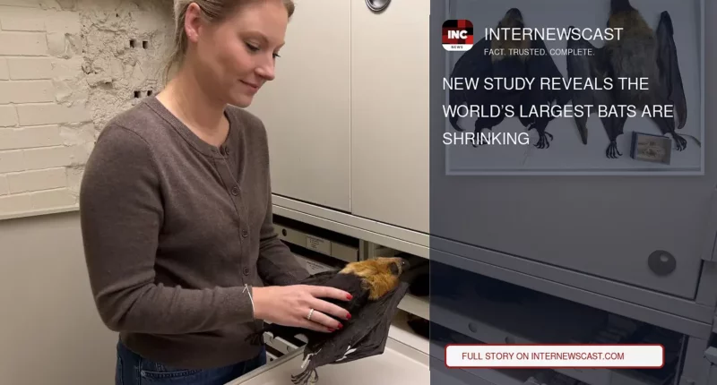 New Study Reveals the World’s Largest Bats Are Shrinking