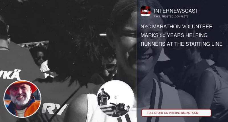 NYC Marathon Volunteer Marks 50 Years Helping Runners at the Starting Line