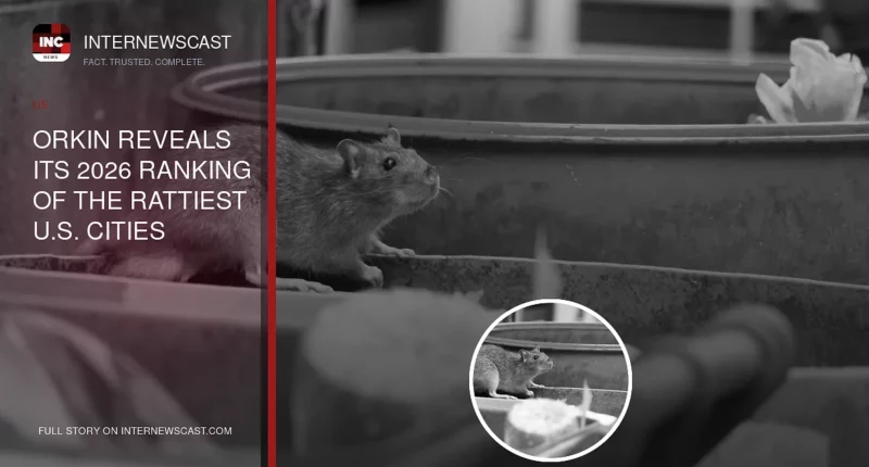 Orkin Reveals Its 2026 Ranking of the Rattiest U.S. Cities