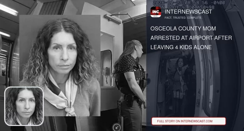 Osceola County Mom Arrested at Airport After Leaving 4 Kids Alone
