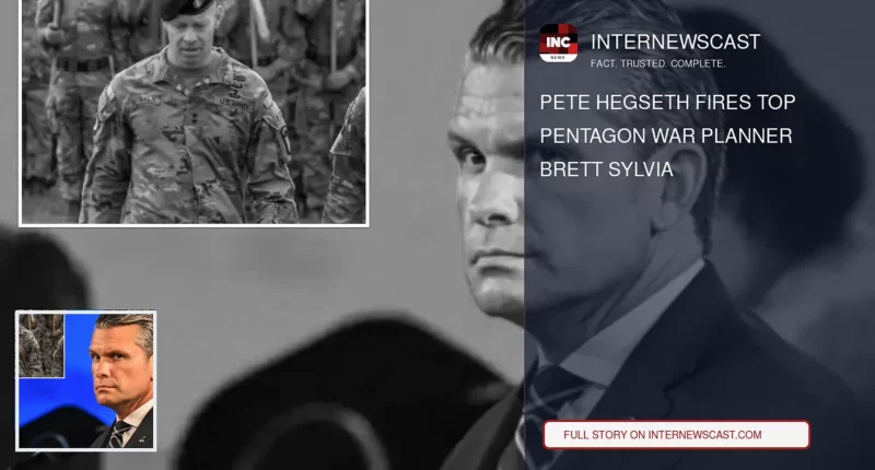 Pete Hegseth Fires Top Pentagon War Planner Brett Sylvia