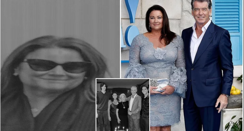 Keely Shaye Smith, 63, Stuns in Black Dress With Pierce Brosnan