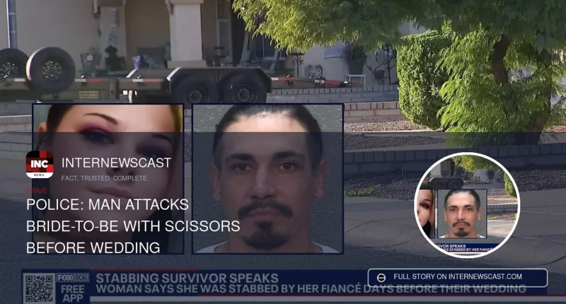 Police: Man Attacks Bride-to-Be With Scissors Before Wedding