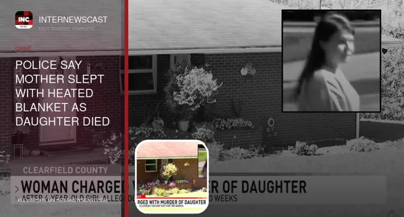 Police Say Mother Slept With Heated Blanket as Daughter Died From Cold