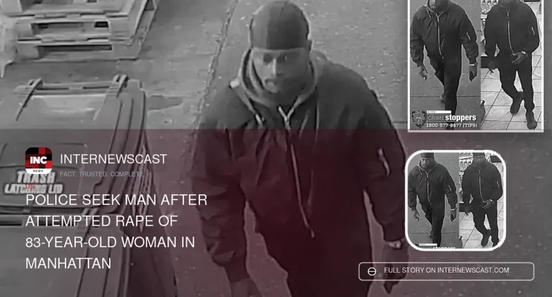 Police Seek Man After Attempted Rape of 83-Year-Old Woman in Manhattan
