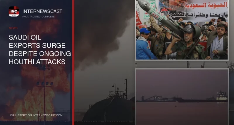 Saudi Oil Exports Surge Despite Ongoing Houthi Attacks