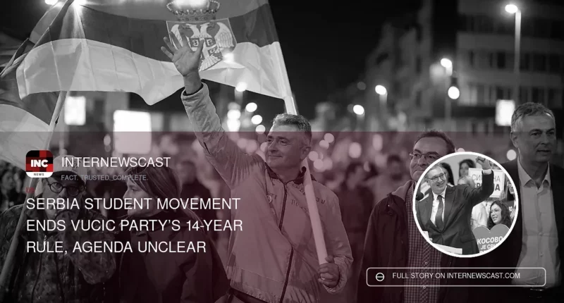 Serbia Student Movement Ends Vucic Party’s 14-Year Rule, Agenda Unclear