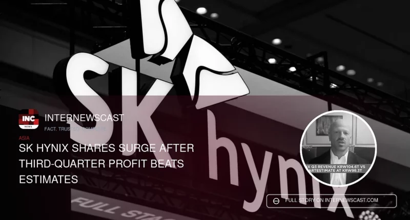 SK Hynix Shares Surge After Third-Quarter Profit Beats Estimates
