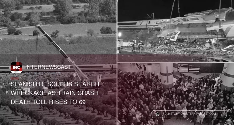 Spanish Rescuers Search Wreckage as Train Crash Death Toll Rises to 69