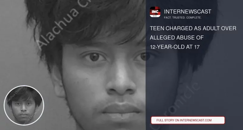 Teen Charged as Adult Over Alleged Abuse of 12-Year-Old at 17