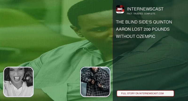 The Blind Side's Quinton Aaron Lost 200 Pounds Without Ozempic