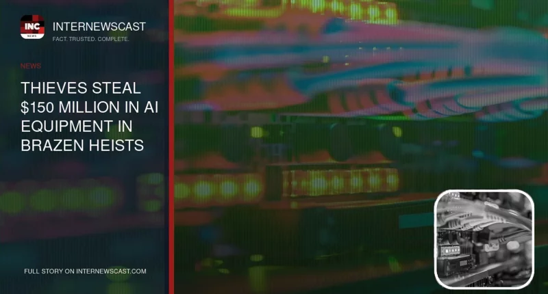 Thieves Steal $150 Million in AI Equipment in Brazen Heists