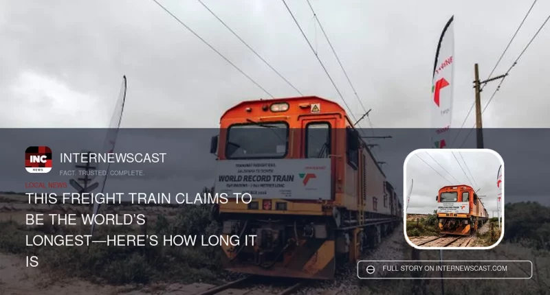 This Freight Train Claims to Be the World’s Longest—Here’s How Long It Is