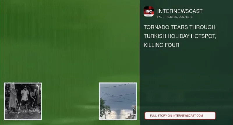 Tornado Tears Through Turkish Holiday Hotspot, Killing Four