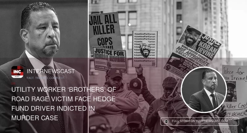 Utility Worker ‘Brothers’ of Road Rage Victim Face Hedge Fund Driver Indicted in Murder Case